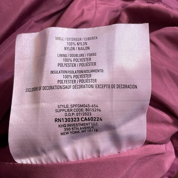 Spyder long hooded parka - Picture 4 of 4